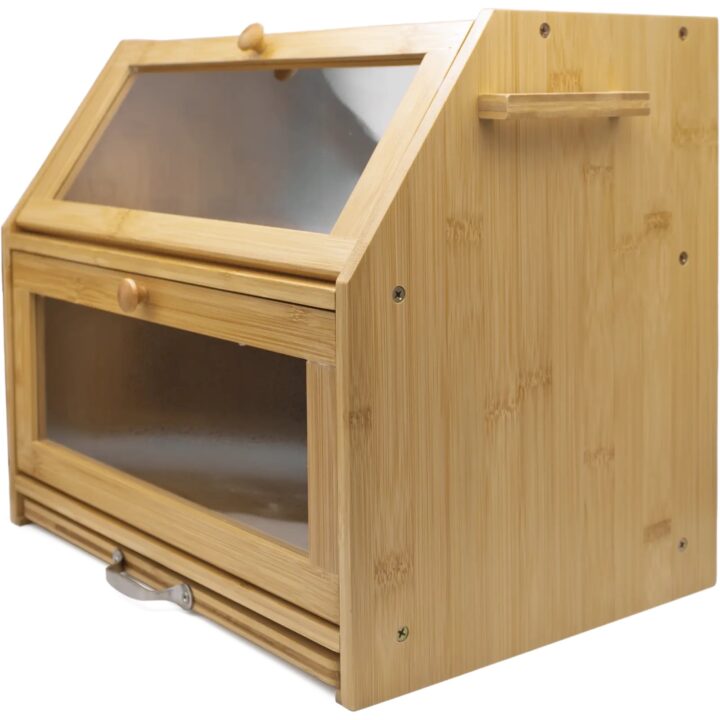 Bamboo Bread Bins for home organisation