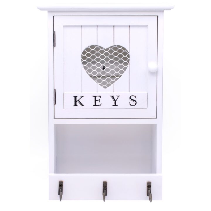 Wall-Mounted 6-Hook Key Cabinet — Kagi